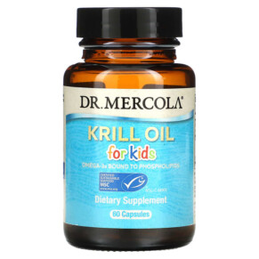 Thuốc bổ Dr. Mercola Krill Oil for Kids 60 Capsules 813006011495