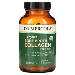 Thuốc bổ Dr. Mercola Organic Bone Broth Collagen 90 Tablets 810487031455