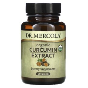 Thuốc bổ Dr. Mercola Organic Curcumin Extract 30 Tablets 810487033527