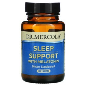 Thuốc bổ Dr. Mercola Sleep Support with Melatonin 30 Tablets 810487031479