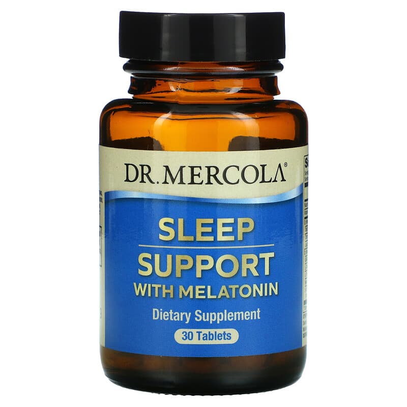Dr. Mercola Sleep Support with Melatonin 30 Tablets 6 Thực phẩm chức năng Dr. Mercola Sleep Support with Melatonin 30 Tablets 810487031479