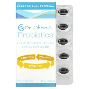 Thuốc bổ Dr. Ohhira's Essential Formulas Inc. Professional Formula Probiotics 30 Capsules 695927121237