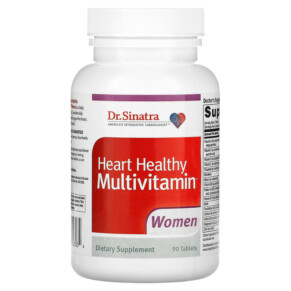 Thuốc bổ Dr. Sinatra Heart Healthy Multivitamin Women 90 Tablets 678829203034