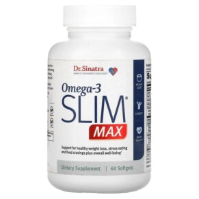 Thuốc bổ Dr. Sinatra Omega-3 Slim MAX 60 Softgels 678829202730