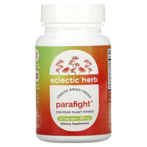 Thuốc bổ Eclectic Institute Freeze Dried Fresh Parafight 350 mg 45 Veg Caps 023363324101
