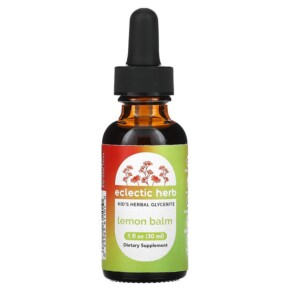 Thuốc bổ Eclectic Institute Kids Herbal Glycerite Lemon Balm 1 fl oz (30 ml) 023363611010