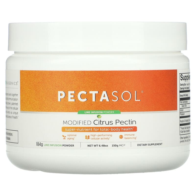 Econugenics Modified Citrus Pectin Lime Infusion 6.48 oz (184 g) 6 Thực phẩm chức năng Econugenics Modified Citrus Pectin Lime Infusion 6.48 oz (184 g) 892985000607