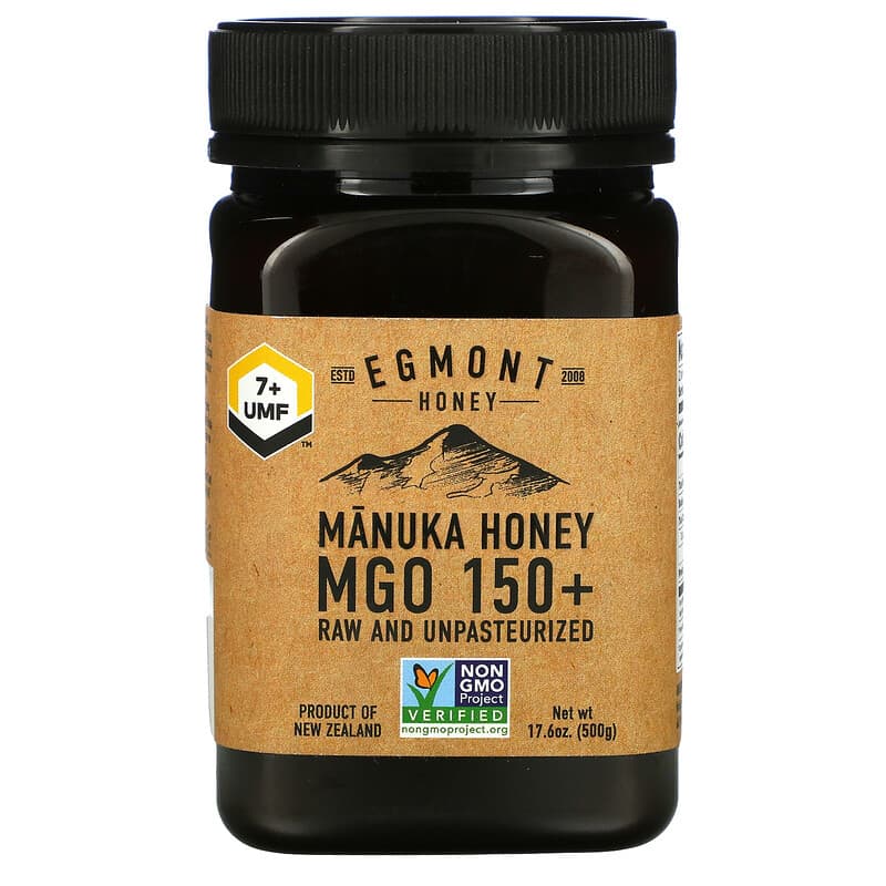 Egmont Honey Manuka Honey Raw And Unpasteurized 150+ MGO 17.6 oz (500 g) 6 Thực phẩm chức năng Egmont Honey Manuka Honey Raw And Unpasteurized 150+ MGO 17.6 oz (500 g) 9421034911277