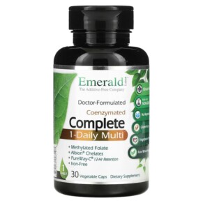 Thuốc bổ Emerald Laboratories CoEnzymated Complete 1-Daily Multi 30 Vegetable Caps 743650003198