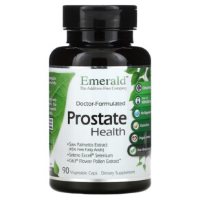 Thuốc bổ Emerald Laboratories Prostate Health 90 Vegetable Caps 743650002207
