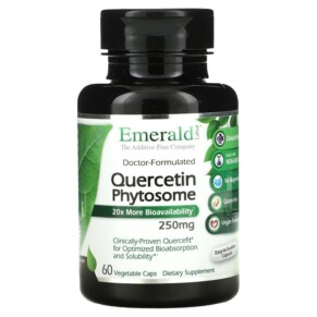 Thuốc bổ Emerald Laboratories Quercetin Phytosome 250 mg 60 Vegetable Caps 743650003655