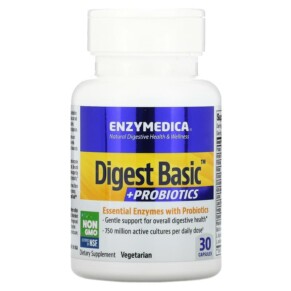 Thuốc bổ Enzymedica Digest Basic + Probiotics 30 Capsules 670480130506