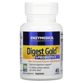 Thuốc bổ Enzymedica Digest Gold + Probiotics 45 Capsules 670480291108