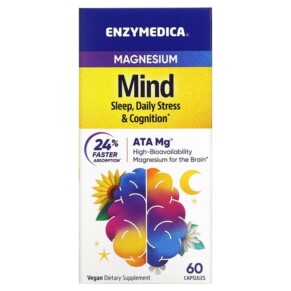 Thuốc bổ Enzymedica Magnesium Mind 60 Capsules 670480101193