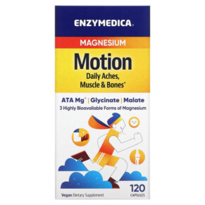 Thuốc bổ Enzymedica Magnesium Motion 120 Capsules 670480101261