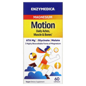 Thuốc bổ Enzymedica Magnesium Motion 60 Capsules 670480101254
