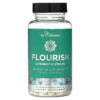 Thuốc bổ Eu Natural FLOURISH Probiotics Urinary & Gut Health 14 Billion CFU 30 Vegetarian Capsules 855244008202