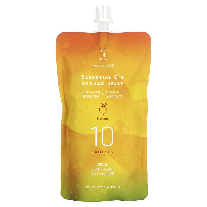 Everydaze Essential C's Konjac Jelly Mango 5.07 fl oz (150 ml) 6 Thực phẩm chức năng Everydaze Essential C's Konjac Jelly Mango 5.07 fl oz (150 ml) 8809432533290