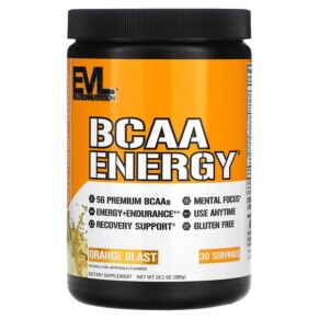 Thuốc bổ EVLution Nutrition BCAA ENERGY Orange Blast 10.1 oz (285 g) 818901025127