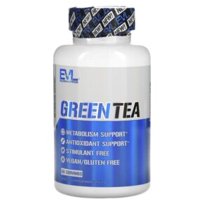 Thuốc bổ EVLution Nutrition Green Tea 60 Veggie Capsules 818901025233