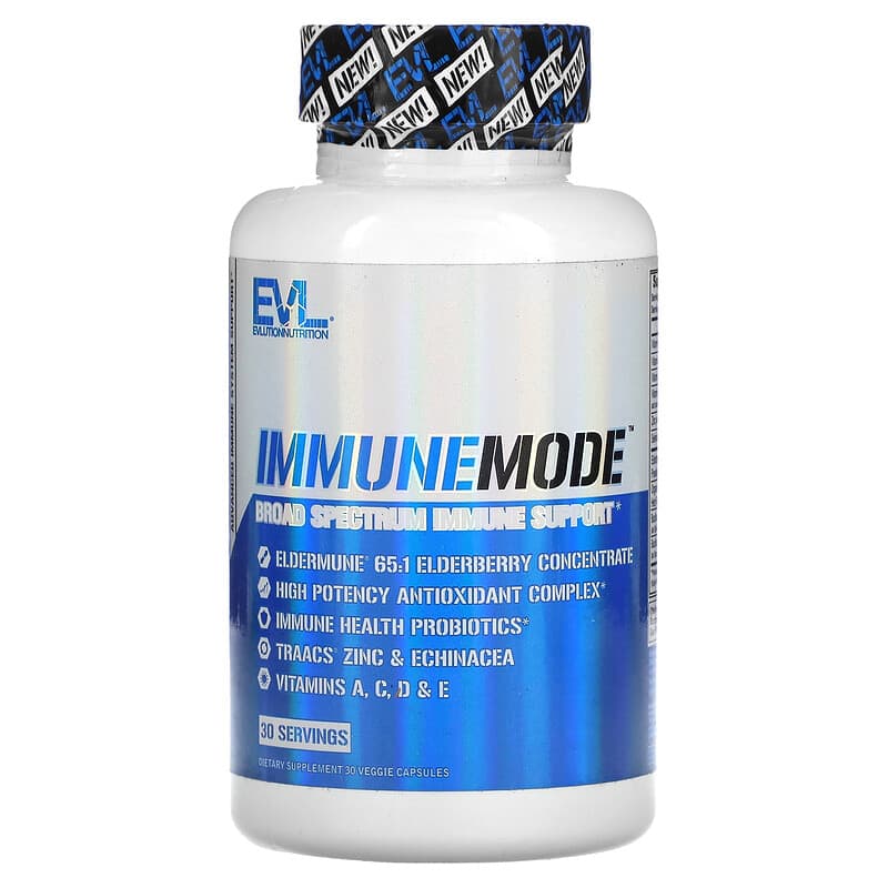 EVLution Nutrition ImmuneMode Broad Spectrum Immune Support 30 Veggie Capsules 6 Thực phẩm chức năng EVLution Nutrition ImmuneMode Broad Spectrum Immune Support 30 Veggie Capsules 818901025103