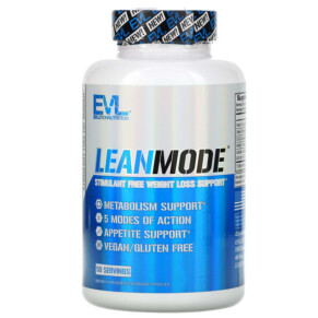 Thuốc bổ EVLution Nutrition LeanMode Stimulant Free Weight Loss Support 150 Veggie Capsules 852665240716