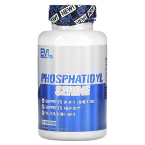 Thuốc bổ EVLution Nutrition Phosphatidyl Serine 60 Veggie Capsules 818901027534
