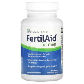 Thuốc bổ Fairhaven Health FertilAid for Men 90 Capsules 895749000059
