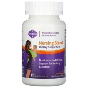 Thuốc bổ Fairhaven Health Milkies Nursing Blend 90 Capsules 895749000165