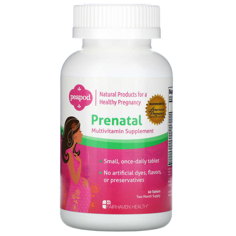 Fairhaven Health Peapod Prenatal Multivitamin Supplement 60 Tablets 6 Thực phẩm chức năng Fairhaven Health Peapod Prenatal Multivitamin Supplement 60 Tablets 895749000011