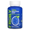 Thuốc bổ Fruily Herbal Melatonin Sleep with Organic Apple Peach & Mango Mixed Fruit 50 Gummies 850019556087