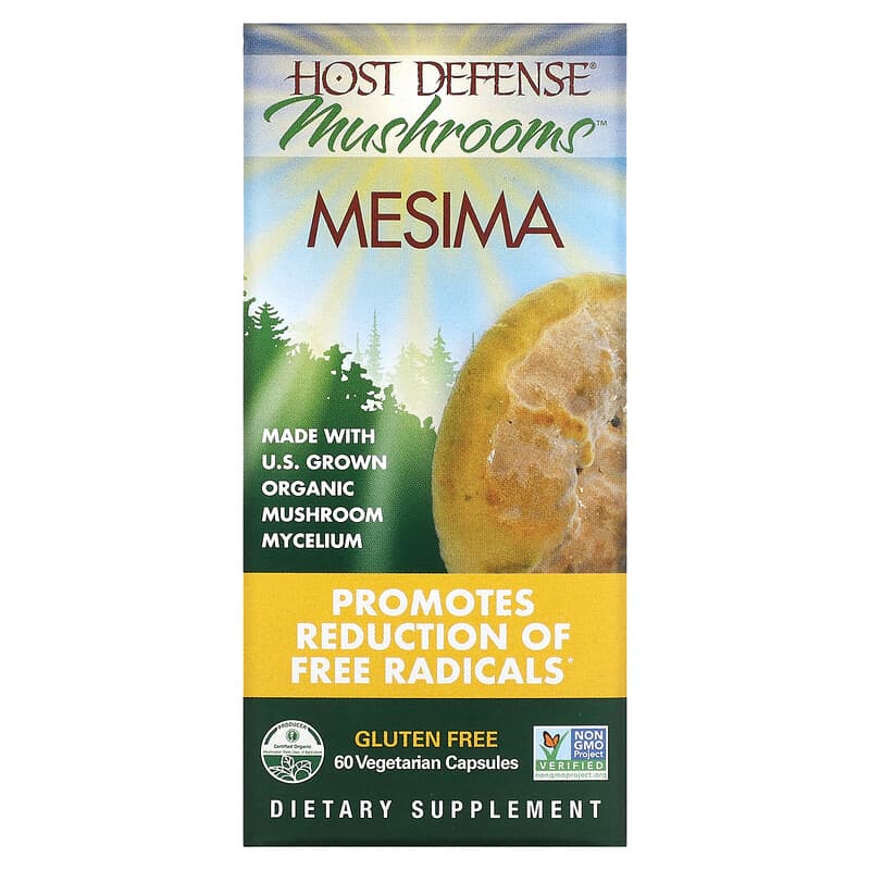 Fungi Perfecti Host Defense Mesima 60 Vegetarian Capsules 6 Thực phẩm chức năng Fungi Perfecti Host Defense Mesima 60 Vegetarian Capsules 633422032924