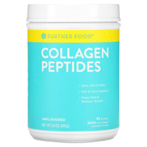 Thuốc bổ Further Food Collagen Peptides Unflavored 8.000 mg 24 oz (680 g) 646117813562