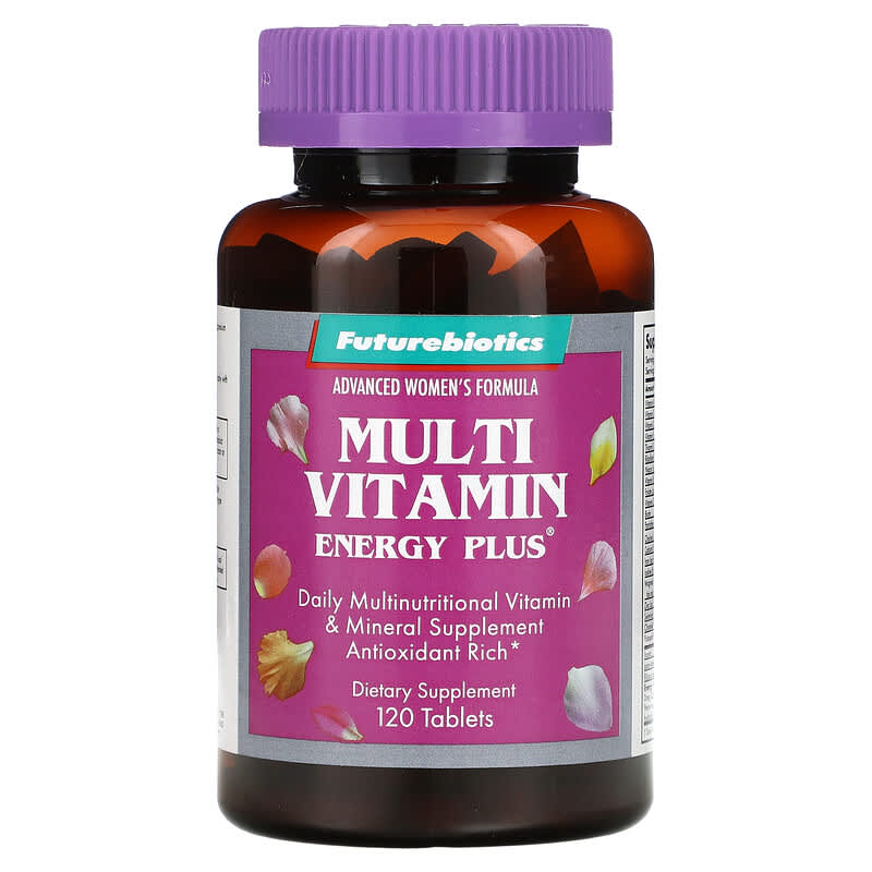 Futurebiotics Advanced Woman's Formula Multi Vitamin Energy Plus 120 Tablets 6 Thực phẩm chức năng Futurebiotics Advanced Woman's Formula Multi Vitamin Energy Plus 120 Tablets 049479000470