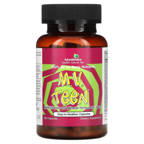 Thuốc bổ Futurebiotics M.V. Teen 180 Capsules 049479006786