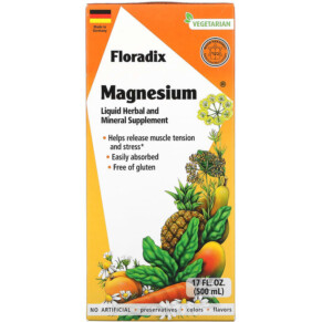 Thuốc bổ Gaia Herbs Floradix Magnesium 17 fl oz (500 ml) 850026260083