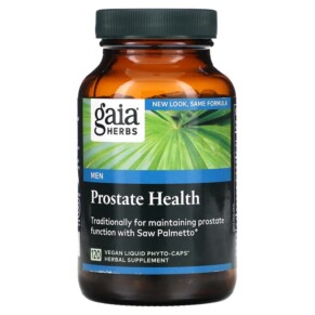 Thuốc bổ Gaia Herbs Prostate Health 120 Vegan Liquid Phyto-Caps 751063145640