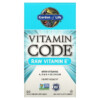 Thuốc bổ Garden of Life Vitamin Code RAW Vitamin E 60 Vegetarian Capsules 658010113779
