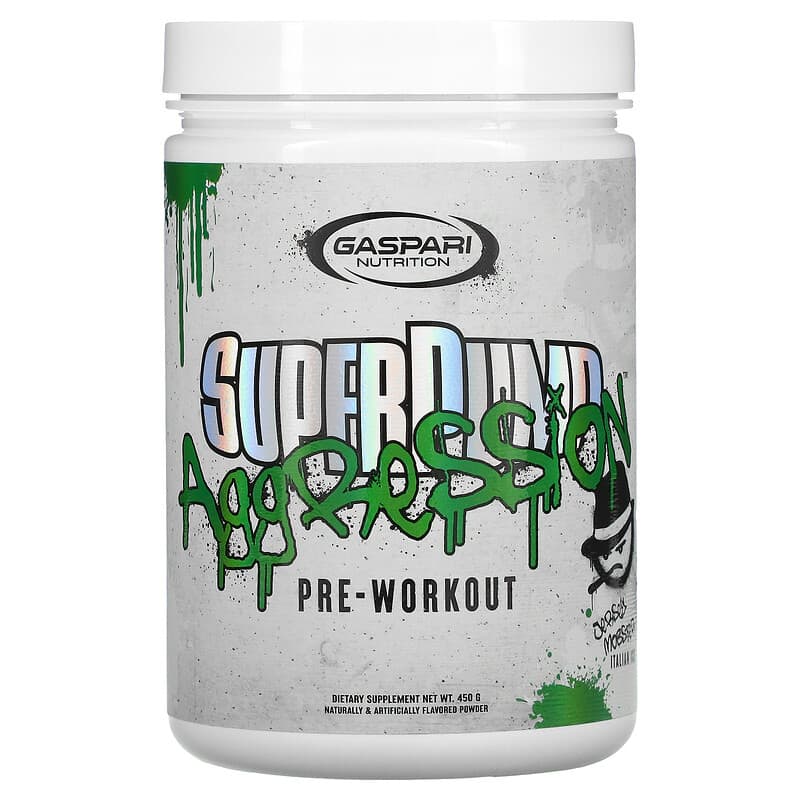 Gaspari Nutrition SuperPump Aggression Pre-Workout Jersey Mobster Italian Ice 450 g 6 Thực phẩm chức năng Gaspari Nutrition SuperPump Aggression Pre-Workout Jersey Mobster Italian Ice 450 g 646511030657