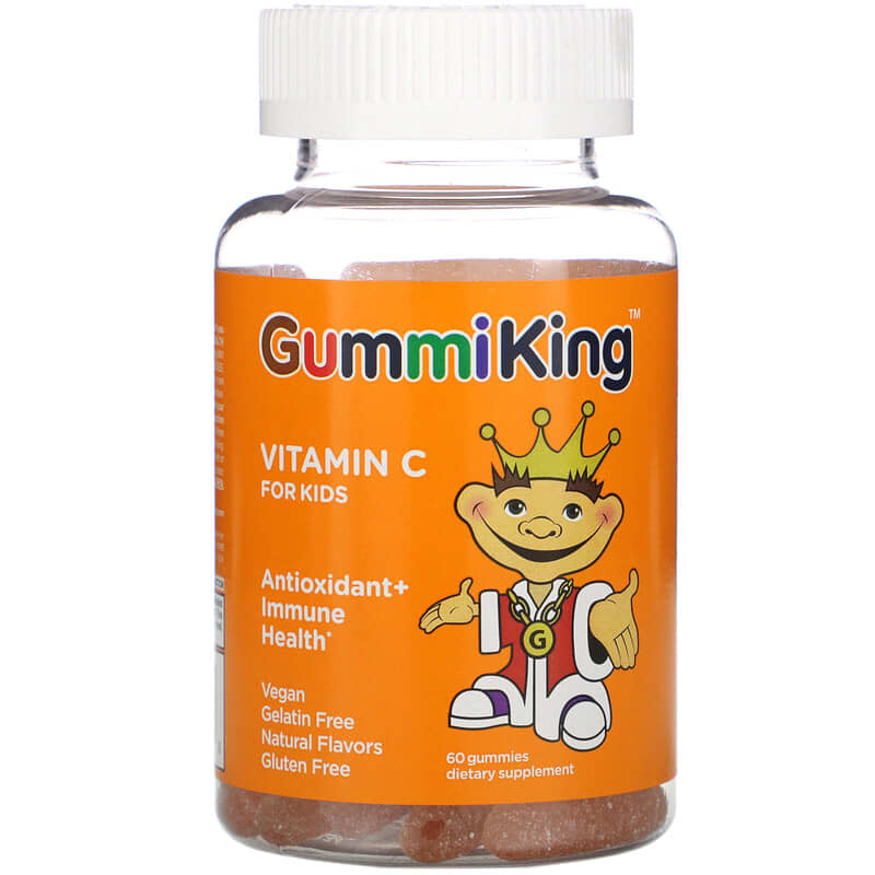 GummiKing Vitamin C for Kids 60 Gummies 6 Thực phẩm chức năng GummiKing Vitamin C for Kids 60 Gummies 835776000530
