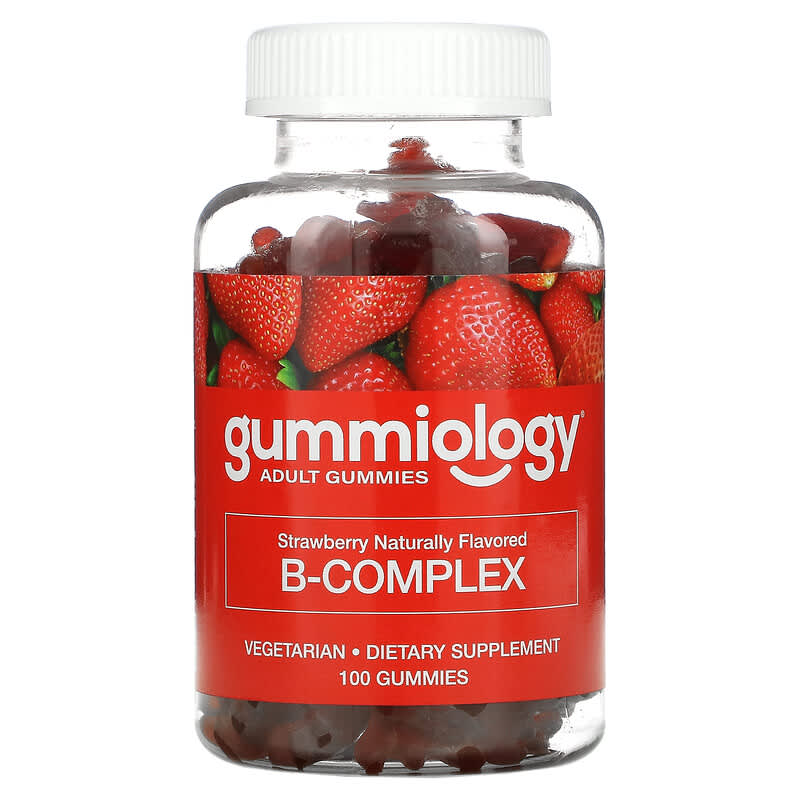 Gummiology B Complex Gummies Strawberry 100 Gummies 6 Thực phẩm chức năng Gummiology B Complex Gummies Strawberry 100 Gummies 898220014804
