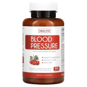 Thuốc bổ Healths Harmony Blood Pressure with Hawthorn Extract 90 Capsules 638037152821