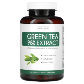 Thuốc bổ Healths Harmony Green Tea 98% Extract 120 Capsules 646648875633
