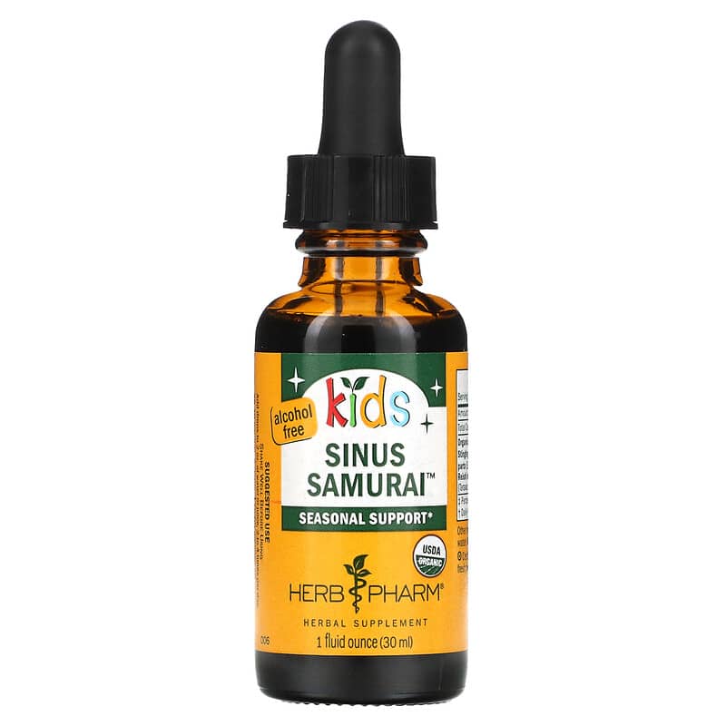 Herb Pharm Kid's Sinus Samurai Alcohol Free 1 fl oz (30 ml) 6 Thực phẩm chức năng Herb Pharm Kid's Sinus Samurai Alcohol Free 1 fl oz (30 ml) 090700030636