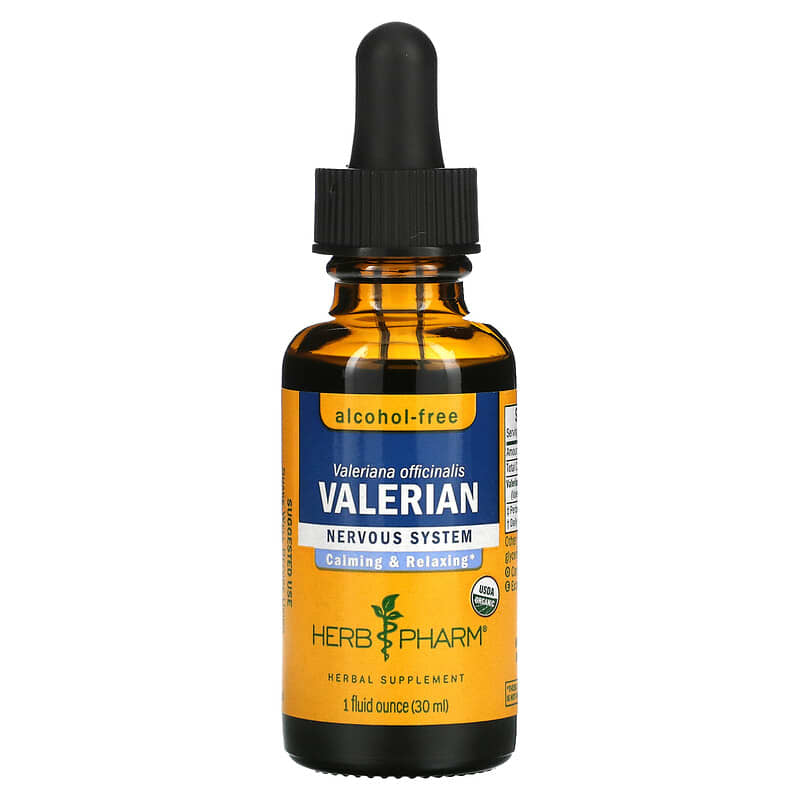 Herb Pharm Valerian Alcohol-Free 1 fl oz (30 ml) 6 Thực phẩm chức năng Herb Pharm Valerian Alcohol-Free 1 fl oz (30 ml) 090900000699