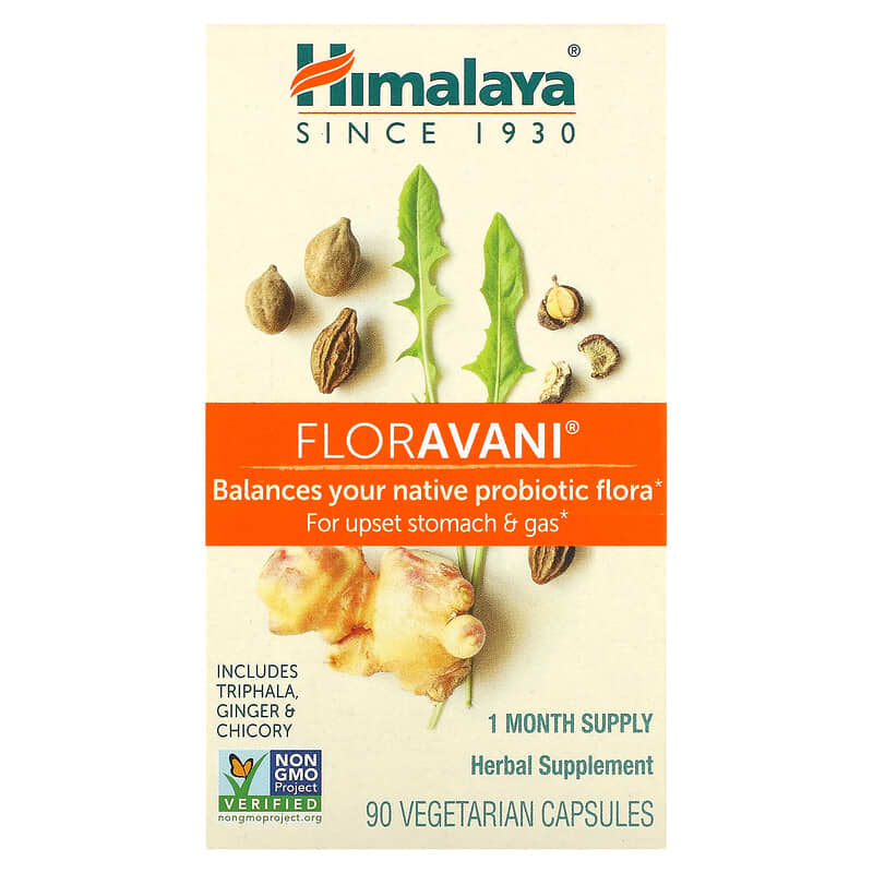 Himalaya FlorAvani 90 Vegetarian Capsules 6 Thực phẩm chức năng Himalaya FlorAvani 90 Vegetarian Capsules 605069060370