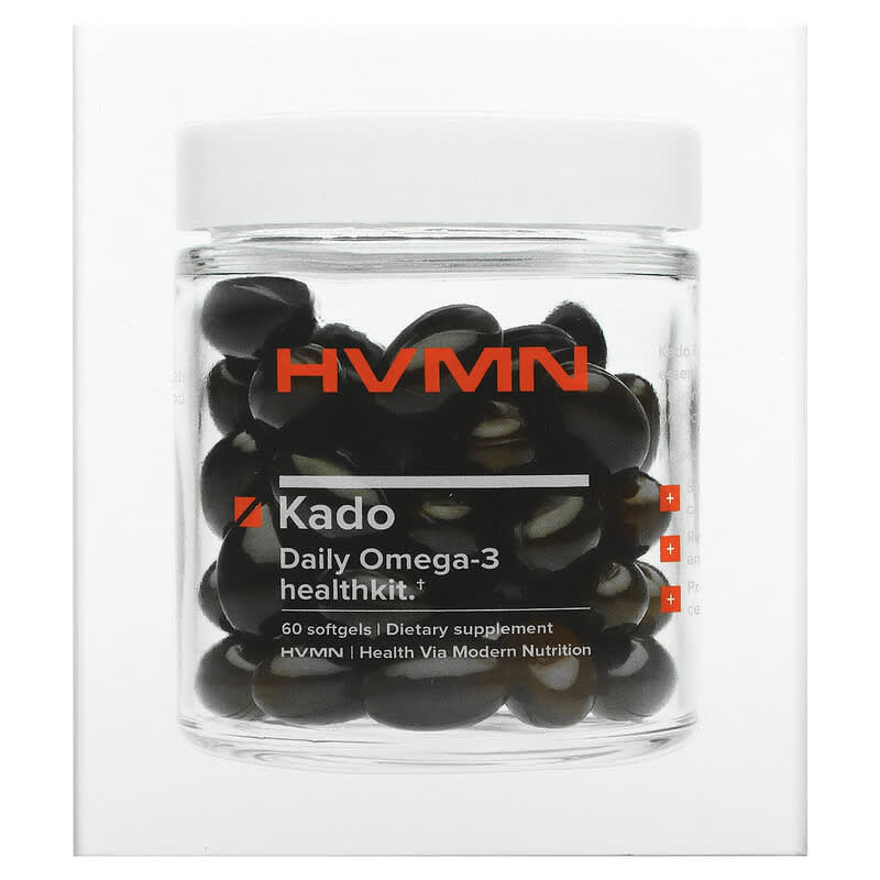 HVMN Kado Daily Omega-3 Healthkit 60 Softgels 6 Thực phẩm chức năng HVMN Kado Daily Omega-3 Healthkit 60 Softgels 850632006259