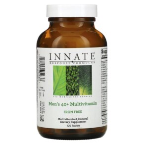 Thuốc bổ Innate Response Formulas Men's 40+ Multivitamin Iron Free 120 Tablets 051494401637