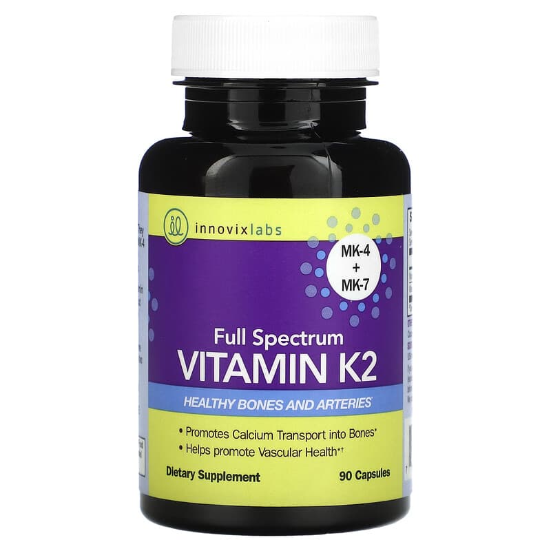 InnovixLabs Full Spectrum Vitamin K2 90 Capsules 6 Thực phẩm chức năng InnovixLabs Full Spectrum Vitamin K2 90 Capsules 794504984651