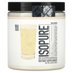 Thuốc bổ Isopure Collagen Unflavored 6.35 oz (180 g) 089094025526